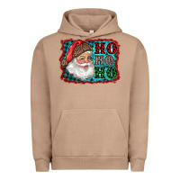 Pigment Burro Santa Ho Ho Ho Urban Hoodie - RanaPortraitStore