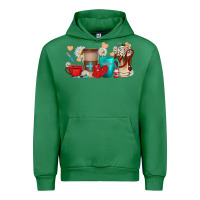 Emerald Nurse coffee cups Urban Hoodie - texasbilliewilder