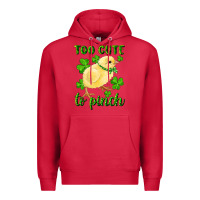 Cardinal Too Cute To Pinch Chick Premium Hoodie - RanaPortraitStore