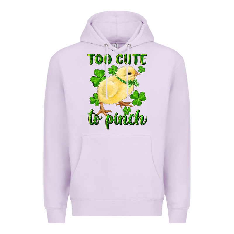 Too Cute To Pinch Chick Premium Hoodie by RanaPortraitStore | Teevron