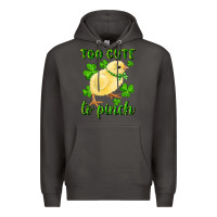 Smoke Too Cute To Pinch Chick Premium Hoodie - RanaPortraitStore