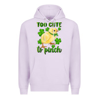 Lilac Too Cute To Pinch Chick Premium Hoodie - RanaPortraitStore
