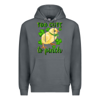 Rock Too Cute To Pinch Chick Premium Hoodie - RanaPortraitStore