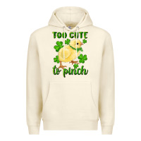 Sandshell Too Cute To Pinch Chick Premium Hoodie - RanaPortraitStore