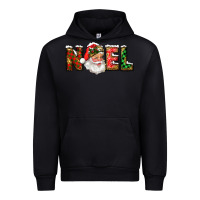 Black Western Noel Santa Claus Urban Hoodie - RanaPortraitStore