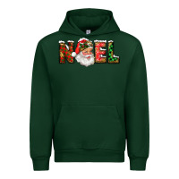 Forest Green Western Noel Santa Claus Urban Hoodie - RanaPortraitStore