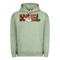 Pigment Oil Green Western Noel Santa Claus Urban Hoodie - RanaPortraitStore