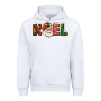 White Western Noel Santa Claus Urban Hoodie - RanaPortraitStore