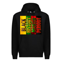 Black black history month periodt Premium Hoodie - Zillion Design Studio