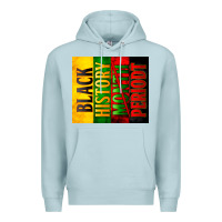 Blue Mist black history month periodt Premium Hoodie - Zillion Design Studio