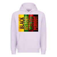 Lilac black history month periodt Premium Hoodie - Zillion Design Studio