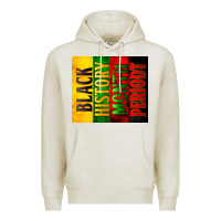 Oatmeal Heather black history month periodt Premium Hoodie - Zillion Design Studio