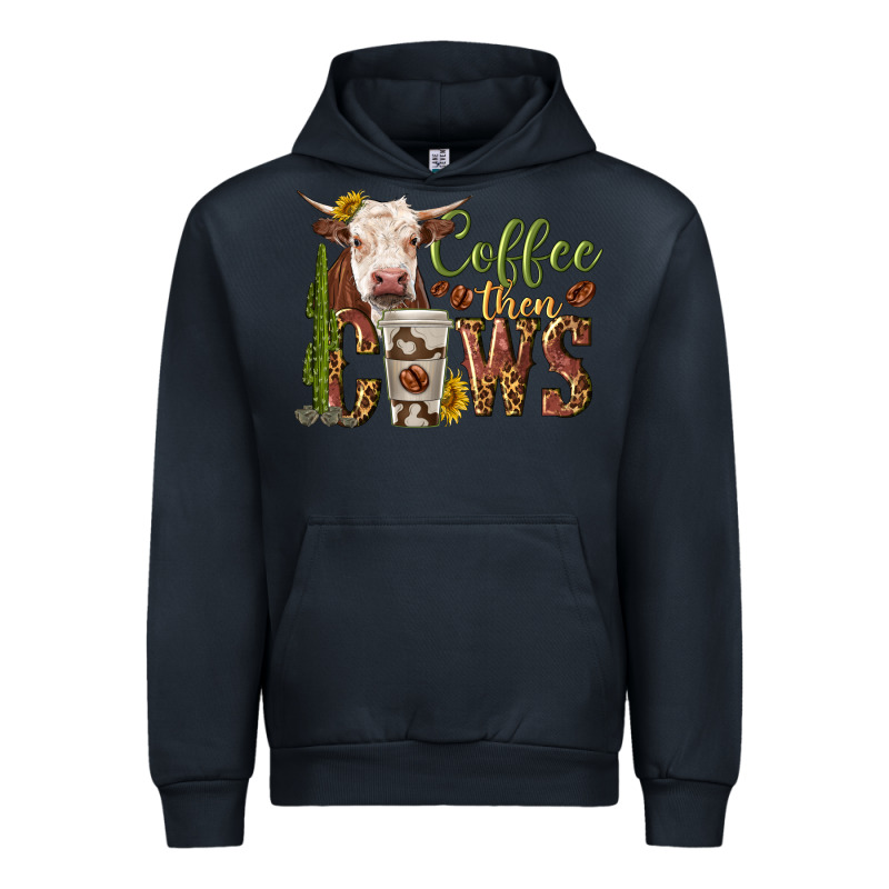 Coffee Then Cows Urban Hoodie by texasbilliewilder | Teevron