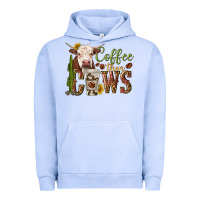 Pigment Grape Ice coffee then cows Urban Hoodie - texasbilliewilder