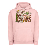 Pigment Salmon coffee then cows Urban Hoodie - texasbilliewilder