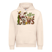 Sandshell coffee then cows Urban Hoodie - texasbilliewilder
