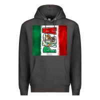 Charcoal Heather mexico papa Premium Hoodie - Zillion Design Studio