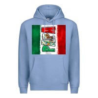 Colony Blue mexico papa Premium Hoodie - Zillion Design Studio
