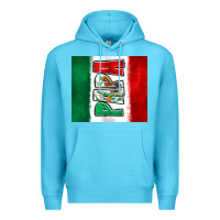 Ocean Blue mexico papa Premium Hoodie - Zillion Design Studio