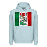 Blue Mist mexico papa Premium Hoodie - Zillion Design Studio
