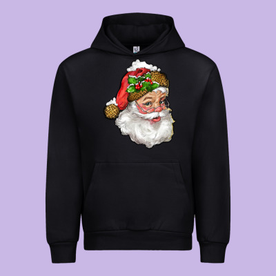 Urban Hoodie Santa Claus With Snow