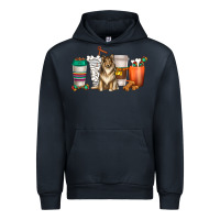 Navy collie dog coffee cups Urban Hoodie - texasbilliewilder