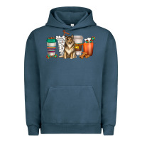 Pigment Midnight Navy collie dog coffee cups Urban Hoodie - texasbilliewilder