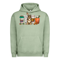 Pigment Oil Green collie dog coffee cups Urban Hoodie - texasbilliewilder