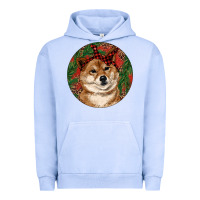 Pigment Grape Ice Shiba Inu Christmas Urban Hoodie - RanaPortraitStore