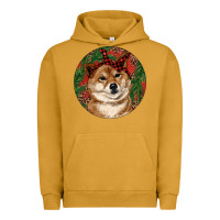 Pigment Peanut Butter Shiba Inu Christmas Urban Hoodie - RanaPortraitStore