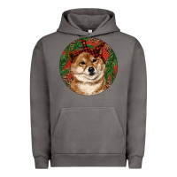Pigment Tornado Shiba Inu Christmas Urban Hoodie - RanaPortraitStore