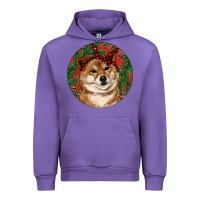Tulip Shiba Inu Christmas Urban Hoodie - RanaPortraitStore