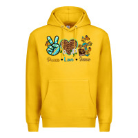 Lemon peace love jesus Premium Hoodie - texasbilliewilder