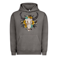 Pigment Tornado cow aztec western bull skull Urban Hoodie - texasbilliewilder