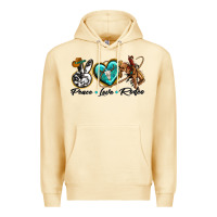 Pina Colada peace love rodeo Premium Hoodie - texasbilliewilder