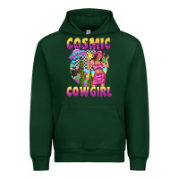 Forest Green cosmic cowgirl Urban Hoodie - texasbilliewilder