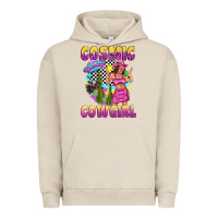 Pigment French Oak cosmic cowgirl Urban Hoodie - texasbilliewilder