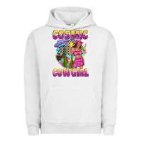 Pigment Lunar Rock cosmic cowgirl Urban Hoodie - texasbilliewilder