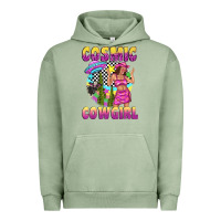 Pigment Oil Green cosmic cowgirl Urban Hoodie - texasbilliewilder