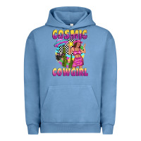Pigment Pebble Blue cosmic cowgirl Urban Hoodie - texasbilliewilder
