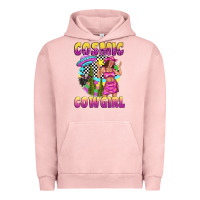 Pigment Salmon cosmic cowgirl Urban Hoodie - texasbilliewilder