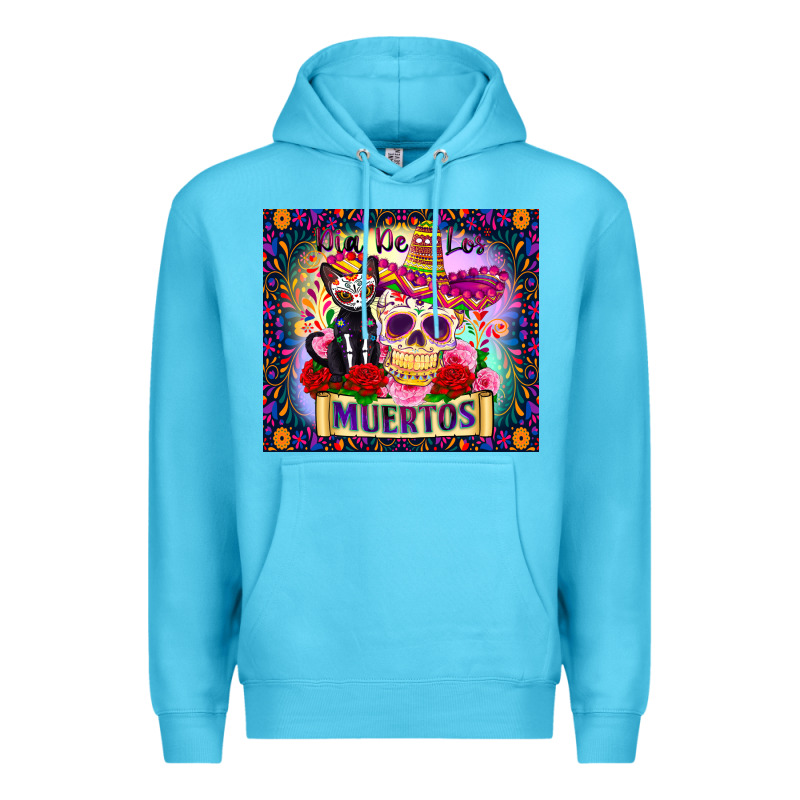 Dia De Los Muertos Premium Hoodie by Zillion Design Studio | Teevron
