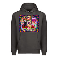 Smoke dia de los muertos Premium Hoodie - Zillion Design Studio