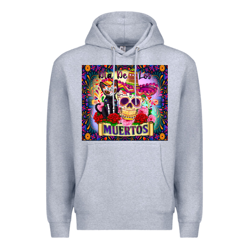 Dia De Los Muertos Premium Hoodie by Zillion Design Studio | Teevron