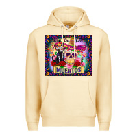 Pina Colada dia de los muertos Premium Hoodie - Zillion Design Studio