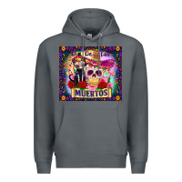 Rock dia de los muertos Premium Hoodie - Zillion Design Studio