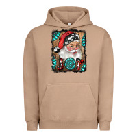 Pigment Burro Santa Claus Joy Urban Hoodie - RanaPortraitStore