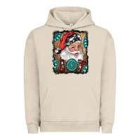 Pigment French Oak Santa Claus Joy Urban Hoodie - RanaPortraitStore