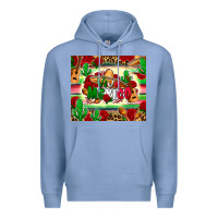 Colony Blue viva mexico Premium Hoodie - Zillion Design Studio