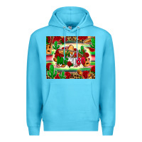 Ocean Blue viva mexico Premium Hoodie - Zillion Design Studio